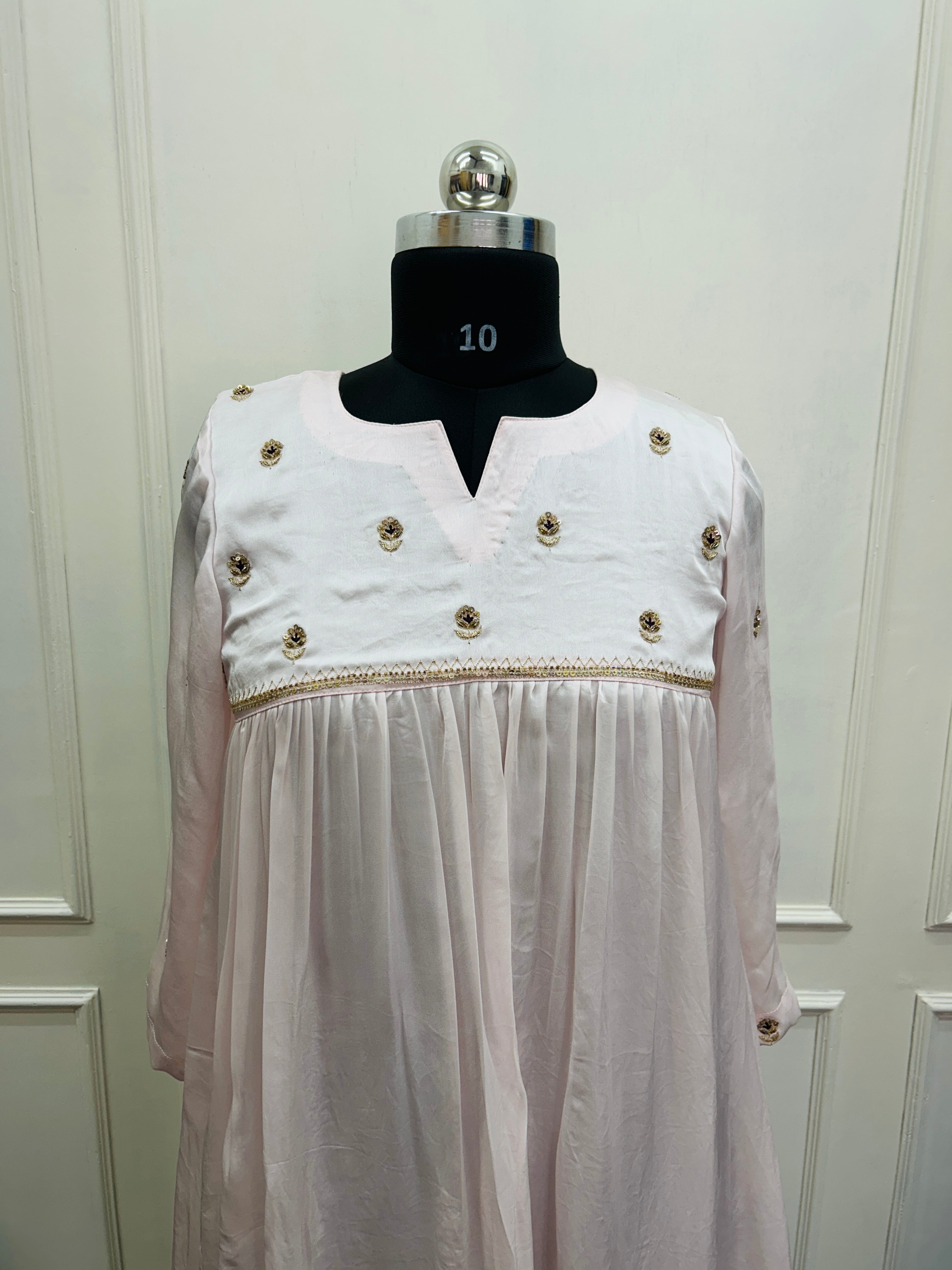 Scarlet pink kurti