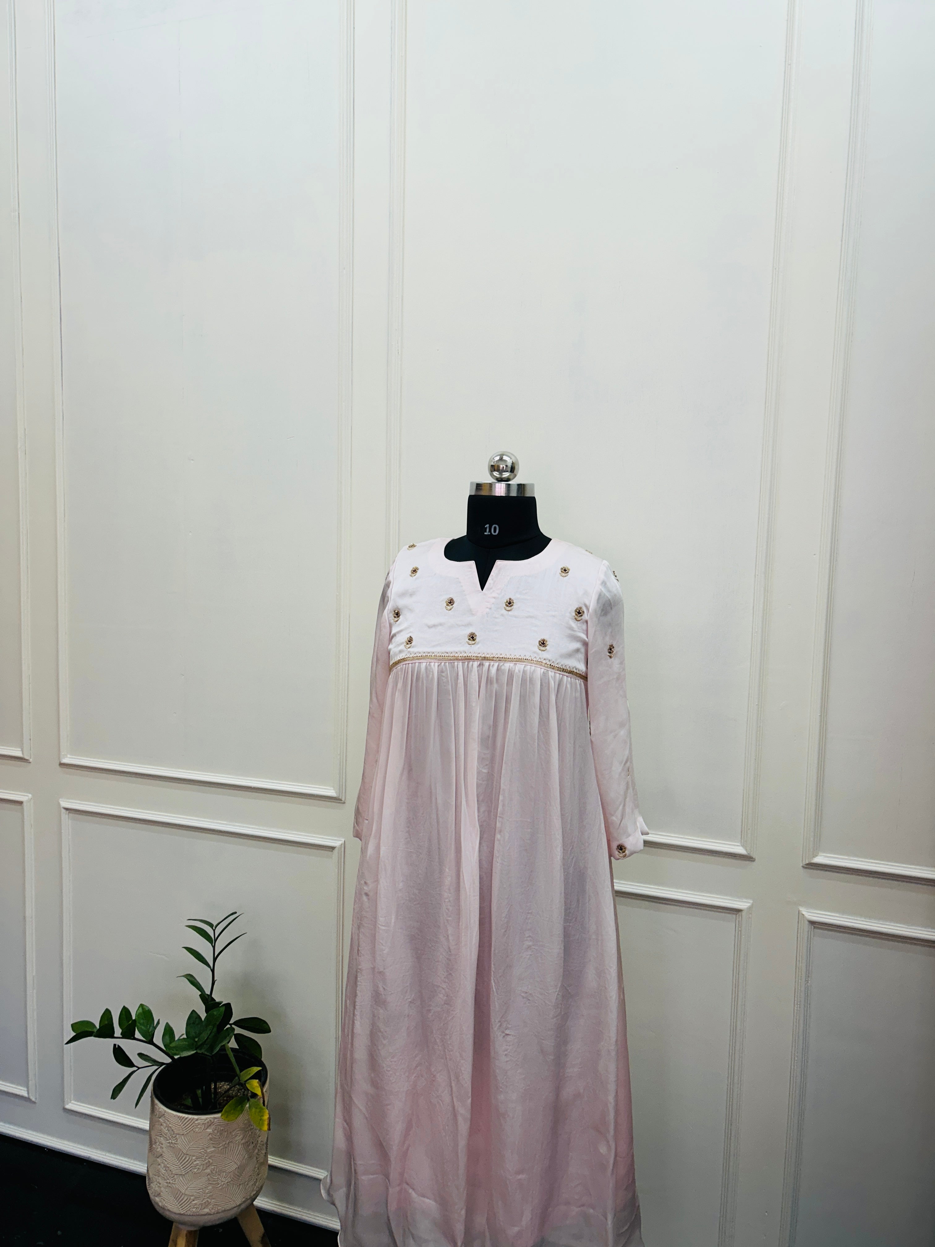 Scarlet pink kurti