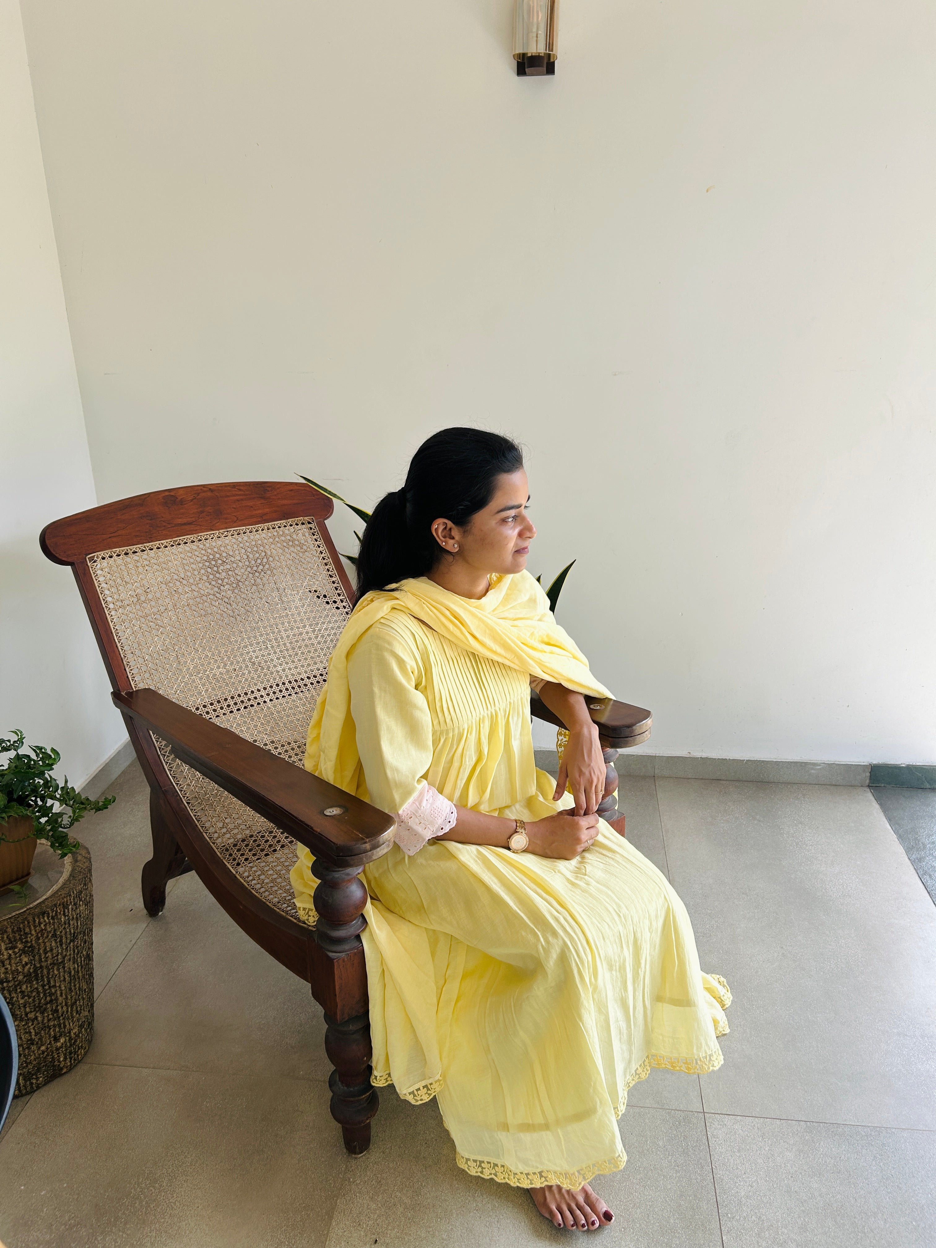 Sunflower salwar set